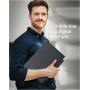 MoKo Teclado Español Ñ para Microsoft Surface Pro 7 Plus/Pro 7/Pro 6/Pro 5/Pro 4/Pro 3, QWERTY Teclado Bluetooth con Trackpad,