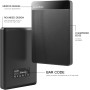 UnionSine Disco Duro Externo 1TB 2.5" USB3.0 Ultra Slim Portátil HDD Almacenamiento para PC, Mac, MacBook, Chromebook, Xbox, PS4
