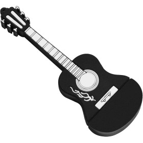 USB Flash Drive 128GB Memory Stick USB 2.0 Flash Drive 128GB Lovely Guitar Pen Drive 128GB Data Storage for PC, Laptop, Car