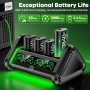 OIVO Baterías para Xbox One/Series X|S/Elite, 4x3840mWh Bateria Mando Xbox, Baterías Recargables para Mandos Xbox, Accesorios