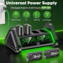 OIVO Baterías para Xbox One/Series X|S/Elite, 4x3840mWh Bateria Mando Xbox, Baterías Recargables para Mandos Xbox, Accesorios