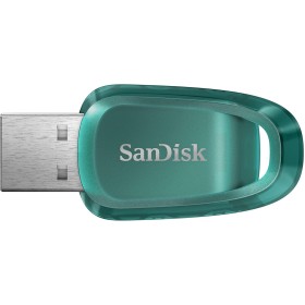 SanDisk 256GB Ultra Eco USB 3.2 Flash Drive with read speeds up to 100MB/s. A USB flash drive made with over 70% recycled