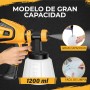 ElectroPrime© Pistola de Pintura, 1000W HVLP Pulverizador de Pintura Electrica, 4 Boquillas & 3 Patrones,1200ML,1000ML/MIN