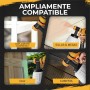 ElectroPrime© Pistola de Pintura, 1000W HVLP Pulverizador de Pintura Electrica, 4 Boquillas & 3 Patrones,1200ML,1000ML/MIN