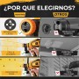 ElectroPrime© Pistola de Pintura, 1000W HVLP Pulverizador de Pintura Electrica, 4 Boquillas & 3 Patrones,1200ML,1000ML/MIN