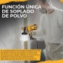 ElectroPrime© Pistola de Pintura, 1000W HVLP Pulverizador de Pintura Electrica, 4 Boquillas & 3 Patrones,1200ML,1000ML/MIN