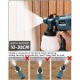 Jutyum Pistola de Pintura, 850W Pistola de Pulverización eléctrica HVLP con 6 Boquillas y 10 Filtros, Pulverizador Eléctrico con