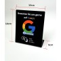 Tarjeta NFC para reseñas en Google | Preprogramada para el Inicio inmediato | Obtén más reseñas - Negro
