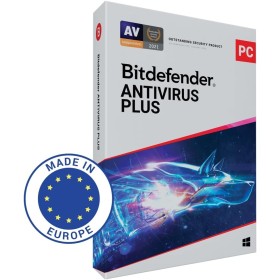 Bitdefender Antivirus Plus | 1 dispositivo | 1 año | PC | Código de activación enviado por correo postal