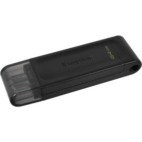 Kingston DataTraveler 70 - DT70/64GB USB-C Flash Drive, Black