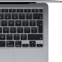 2020 Apple MacBook Air con Apple M1 Chip (13-pulgadas, 8 GB RAM, 256GB SSD) (QWERTY Inglés) Gris Espacial (Reacondicionado)