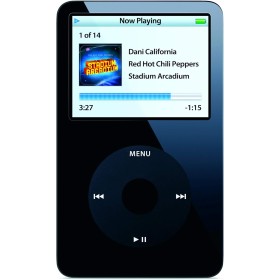 Apple iPod Classic, 5th Gen, 80GB - Negro (Reacondicionado)