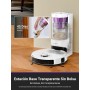 Eureka E20 Plus robot aspirador autovaciado, 8000 Pa, Vaciado Automático de Polvo,180 Min de Duración de Batería,DuoDetect AI 3D
