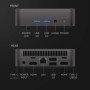Mini computadora Windows 11 Intel Core i9 8950HK mini pc computadora 1