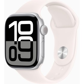 Apple Watch Series 10 [GPS + Cellular, 46mm] - Caja de Aluminio Oro Rosa con Correa Deportiva Rosa Rubor, M/L (Reacondicionado)
