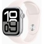 Apple Watch Series 10 [GPS + Cellular, 46mm] - Caja de Aluminio Oro Rosa con Correa Deportiva Rosa Rubor, M/L (Reacondicionado)