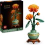 LEGO Botanical Crisantemo Adorno de Flores Artificiales, Decoración Floral para el Hogar y Oficina, Maqueta para Construir para