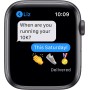 Apple Watch Series 6 (GPS, 44MM) Caja de Aluminio Gris Espacial con Correa Deportiva Negro (Reacondicionado)