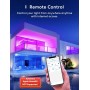 Meross Bombilla Inteligente WiFi, Bombilla LED Multicolor Regulable, 9W, E27, RGBWW 2700-6500 K, Compatible con Apple HomeKit,