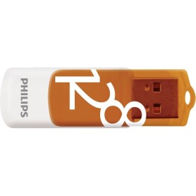 Philips USB 2.0 Flash Drive 128 GB, Vivid Edition (Orange)