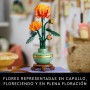 LEGO Botanical Crisantemo Adorno de Flores Artificiales, Decoración Floral para el Hogar y Oficina, Maqueta para Construir para