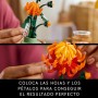 LEGO Botanical Crisantemo Adorno de Flores Artificiales, Decoración Floral para el Hogar y Oficina, Maqueta para Construir para