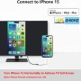 Apple - Adaptador USB-C a HDMI 4K a 60Hz para iPhone 15 16 MacBook Pro Air iPad Pro, USB 3.1 tipo C AV digital HDMI 2.0 cable