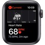 Apple Watch SE 2020 (GPS + Celular, 40MM) Caja de Aluminio Gris Espacial con Correa Deportiva Negro (Reacondicionado)