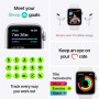 Apple Watch SE 2020 (GPS + Celular, 40MM) Caja de Aluminio Gris Espacial con Correa Deportiva Negro (Reacondicionado)