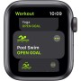 Apple Watch SE 2020 (GPS + Celular, 40MM) Caja de Aluminio Gris Espacial con Correa Deportiva Negro (Reacondicionado)