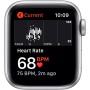 Apple Watch SE 2020 (GPS, 40MM) Caja de Aluminio Plata con Correa Deportiva Blanca (Reacondicionado)