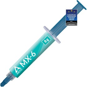 ARCTIC MX-6 (8 g) - Ultimate Performance Thermal Paste para CPUs, Consolas, Tarjetas gráficas, Portátiles, Muy Alta
