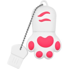 USB 2.0 Flash Drive 128 GB High Speed Transfer Pen Drive, USB 128 GB Suitable for Computers, Tablets, Car Radios, etc. (White)