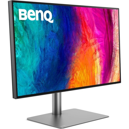 BenQ PD2705U Monitor de diseño (tecnología AQCOLOR, 27 pulgadas, 4K UHD, IPS, color panorámico P3, carga USB-C, DP / HDMI, KVM,