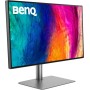 BenQ PD2705U Monitor de diseño (tecnología AQCOLOR, 27 pulgadas, 4K UHD, IPS, color panorámico P3, carga USB-C, DP / HDMI, KVM,