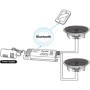 Herdio 2 uds 6,5 pulgadas Audio en casa 300W Altavoz Bluetooth de tech