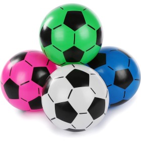 CEJAMA balón Infantil Juego de 4 - balón Infantil de PVC para Interior y Exterior para casa, jardín, Agua y Playa - 20 cm