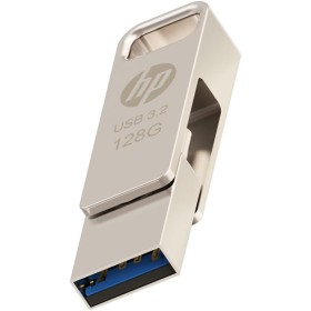 PNY HPFD206C-128 USB Flash Drive Silver 128 GB