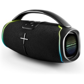 Energy Sistem Hyperbeat – Altavoz Bluetooth (Bluetooth 5.3, True Wireless Stereo, Deep Bass, 15h de batería, IPX6, Luces LED,