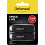 Intenso Speed Line - Memoria USB de 64 GB, Color Negro