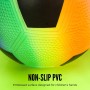 MAGIC SELECT 2Ud Pelotas de PVC Juguete Infantil. Balón de Fútbol Hinchable con Arcoíris. Pelota Suave para Niños. Pelota para