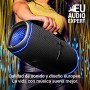 Energy Sistem Hyperbeat – Altavoz Bluetooth (Bluetooth 5.3, True Wireless Stereo, Deep Bass, 15h de batería, IPX6, Luces LED,