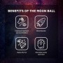 Waboba Moon Ball – Pelota de Goma de Salto más Alta – Diseño Original Patentado – cráter de Pelota Produce un Sonido de Rebote