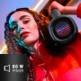 Energy Sistem Hyperbeat – Altavoz Bluetooth (Bluetooth 5.3, True Wireless Stereo, Deep Bass, 15h de batería, IPX6, Luces LED,