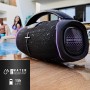 Energy Sistem Hyperbeat – Altavoz Bluetooth (Bluetooth 5.3, True Wireless Stereo, Deep Bass, 15h de batería, IPX6, Luces LED,