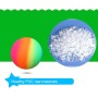 Pelota Blanda de PVC para Niños, PVC Bola Arcoiris Pelota de Inflable, PVC Balon Futbol, Pelota de Playa Balones de Agua Pelota