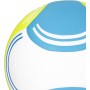 AKTIVE Balón de fútbol PVC, 310-340 Gramos, D22 cm, Talla 5, Color Blanco, Azul y Verde, Resistente y Duradero, óptimo para