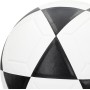 AKTIVE Balón de fútbol PVC, 360-380 Gramos, D20 cm, Talla 4, Color Blanco y Negro, Resistente y Duradero, Óptimo para