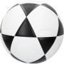 AKTIVE Balón de fútbol PVC, 360-380 Gramos, D20 cm, Talla 4, Color Blanco y Negro, Resistente y Duradero, Óptimo para