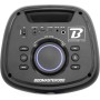 BoomTone DJ Boomaster 300 Altavoz Bluetooth luminoso LED portátil potente 250W, Altavoz Karaoke, Bluetooth inalámbrico, TWS,